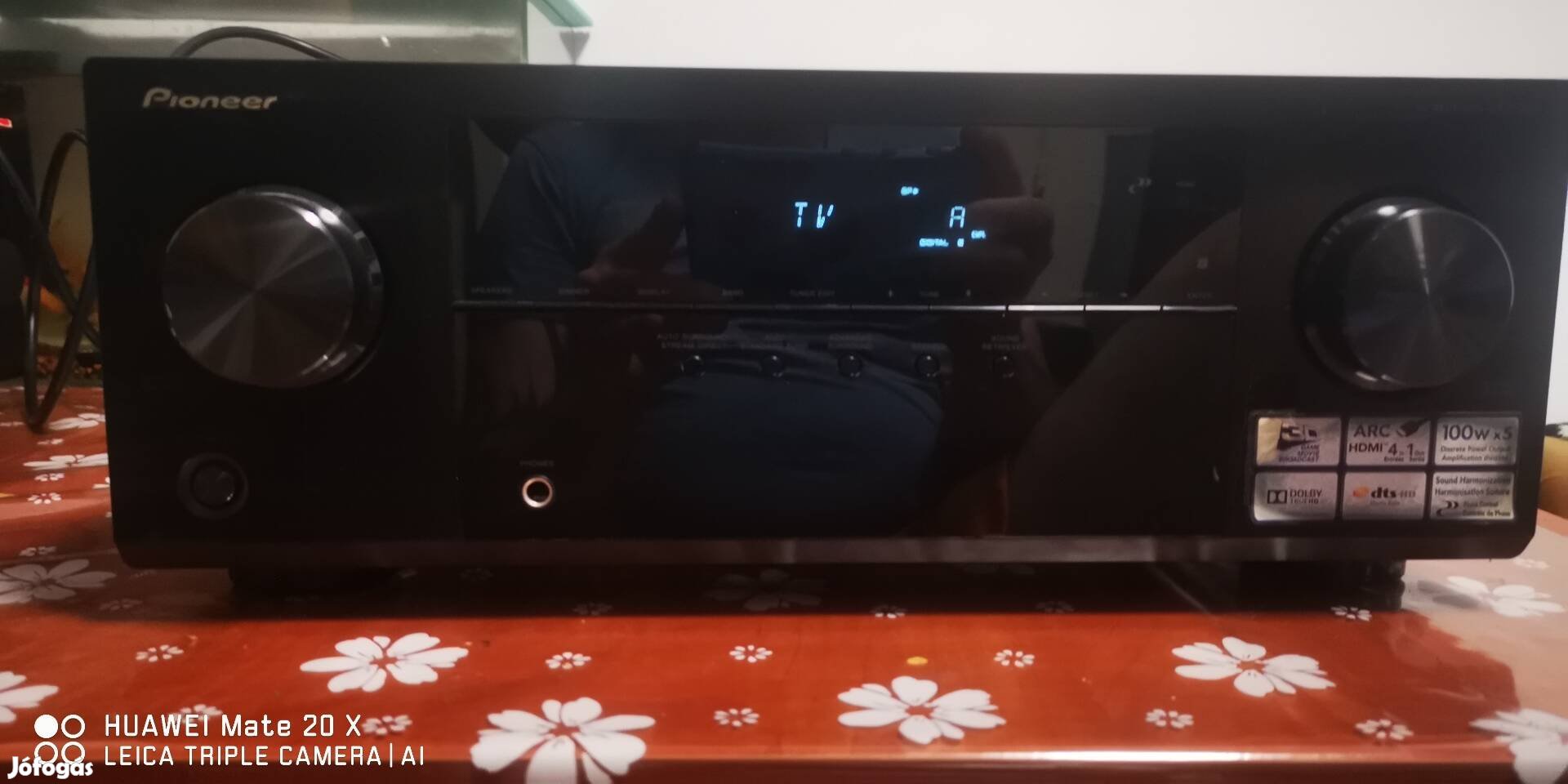 pioneer nagy erősítő 3D.  HDMI ARC 5X100 Watt 