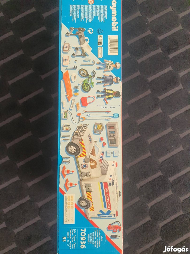 playmobil 70936 amerikai mentőautó 
