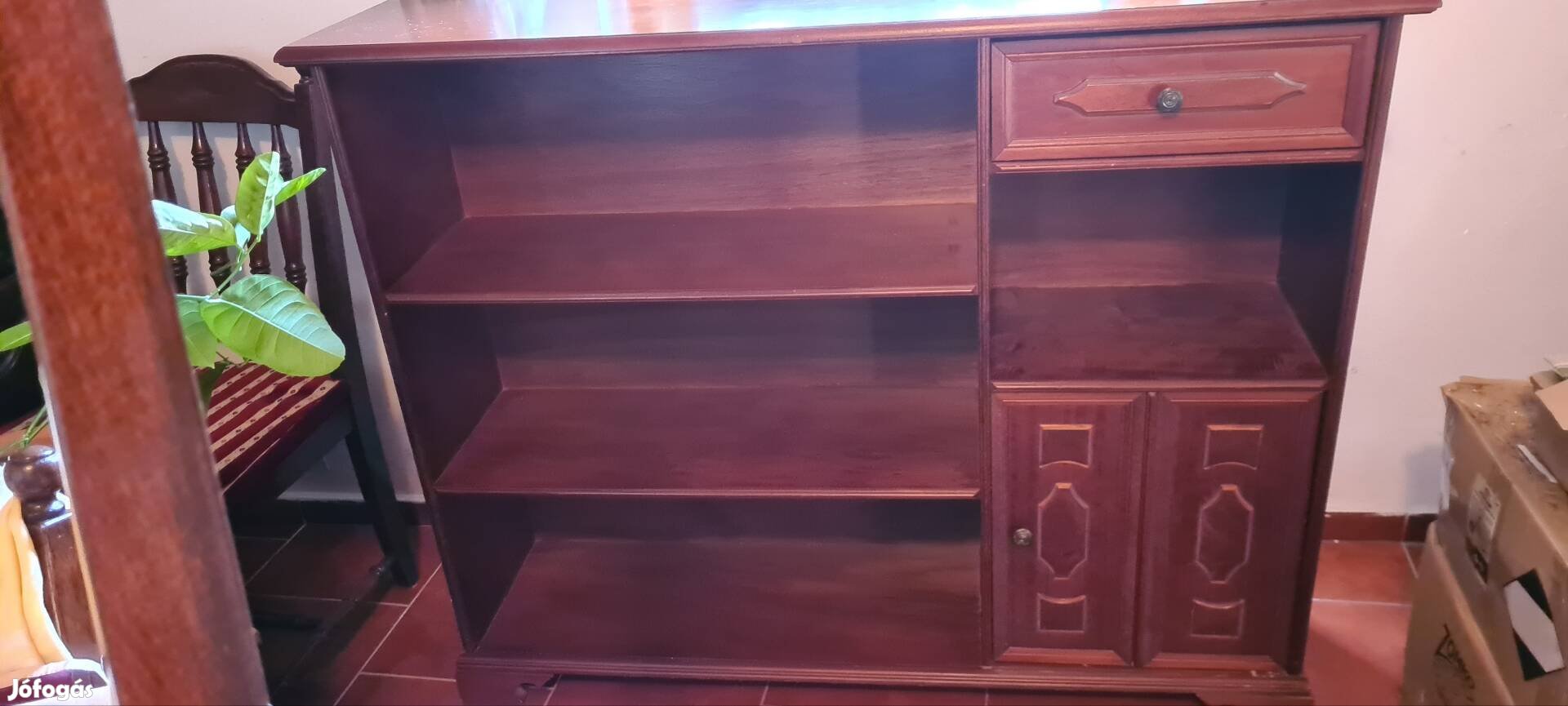 polcos fiokos konyvszekreny