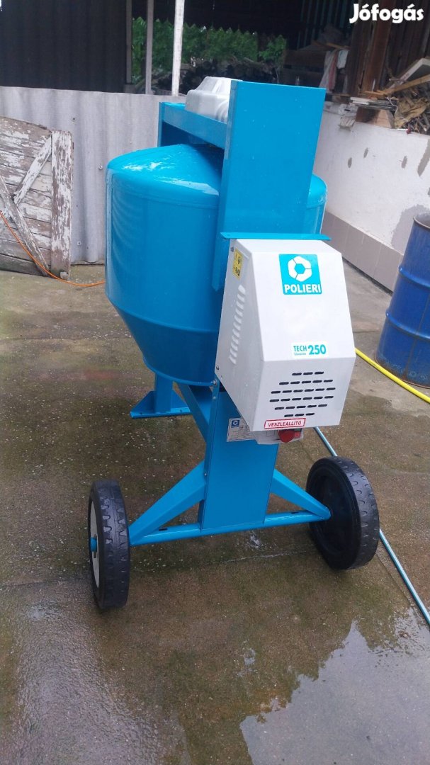 polieri Tech-250l betonkeverő