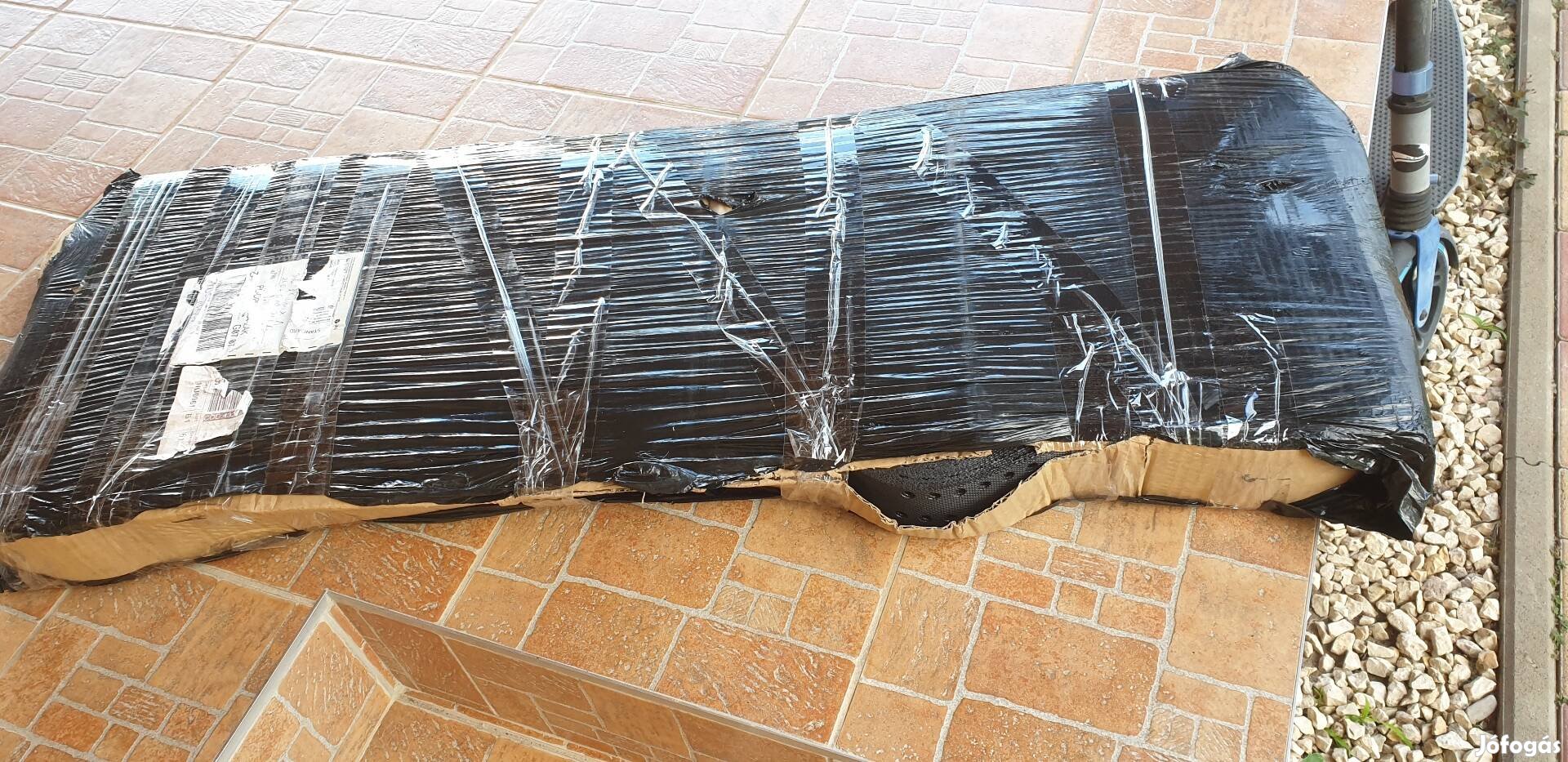 polimer texturált geocella 246×610×7,5