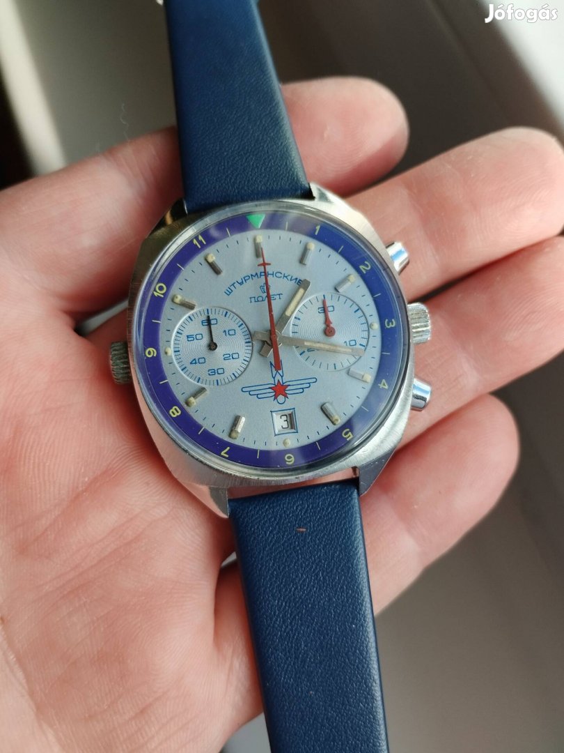 poljot sturmanskie cronograph karóra