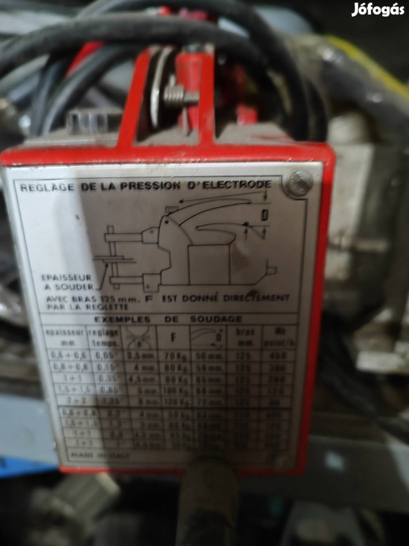 pont hegesztő gép