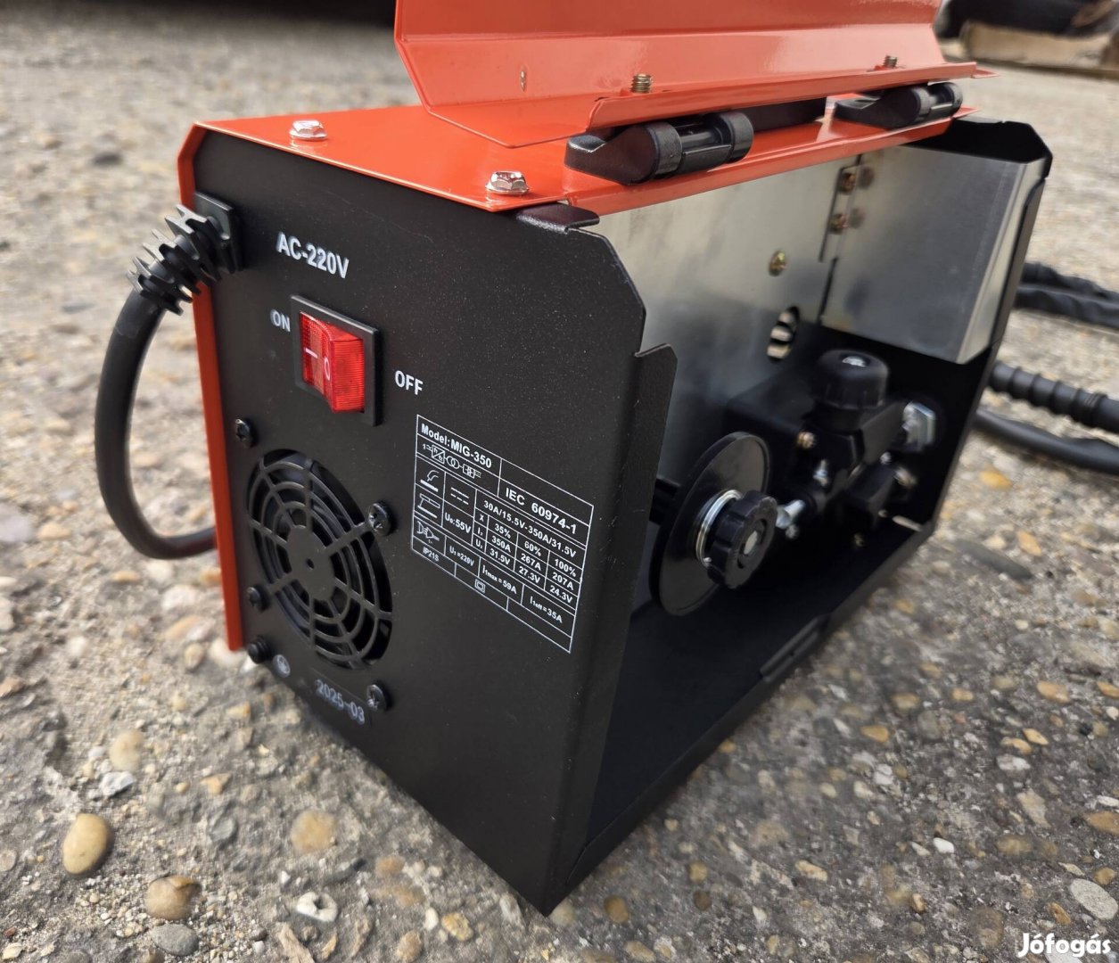 porbeles gáz nélküli hegesztőgép