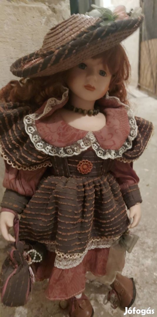 porcelánfejű baba  46 cm-es