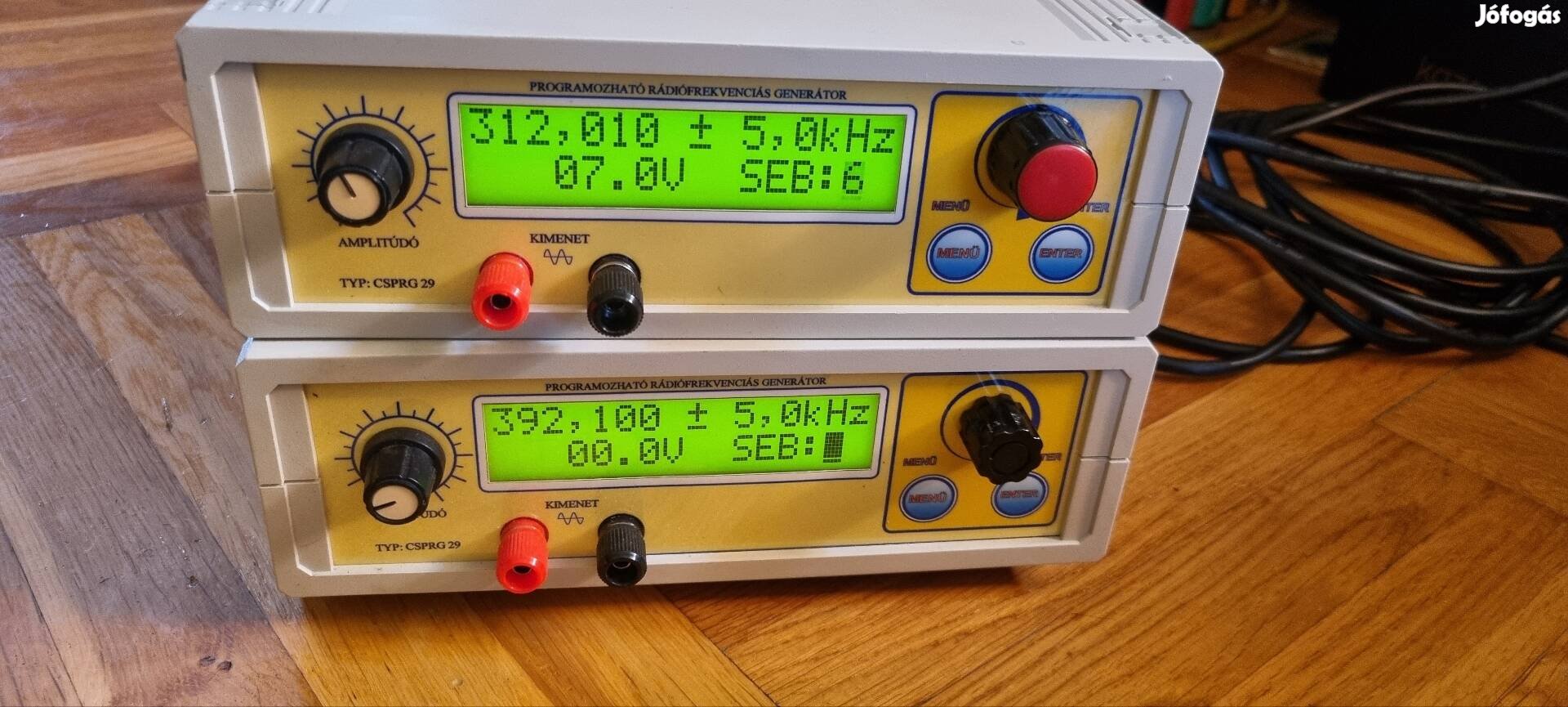 programozható rádiófrekvenciás generátor
