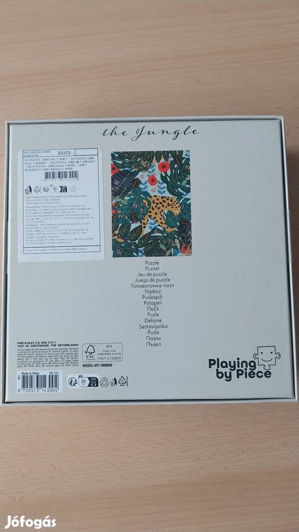 puzzle kirakós játék 1000 darabos