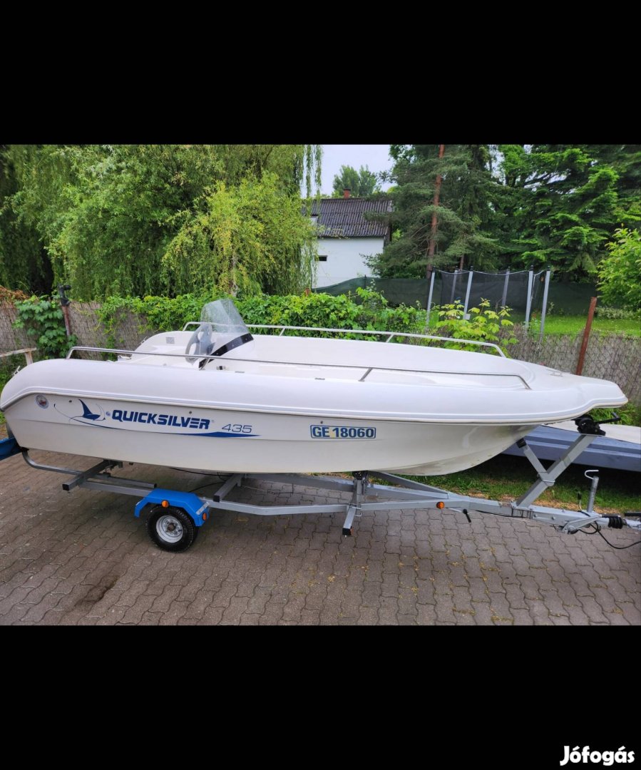 quicksilver open hajótest 