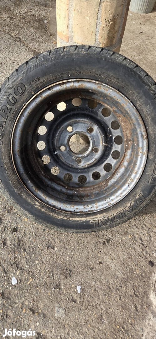 r13 6j et30 5x112 tréler trailer utánfutó kerék 