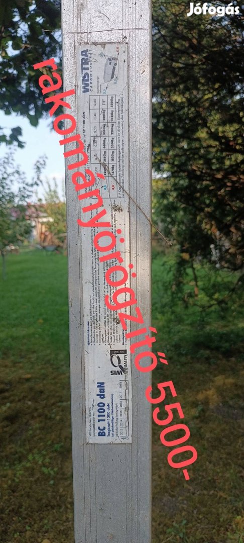 rakomány rögzítő 