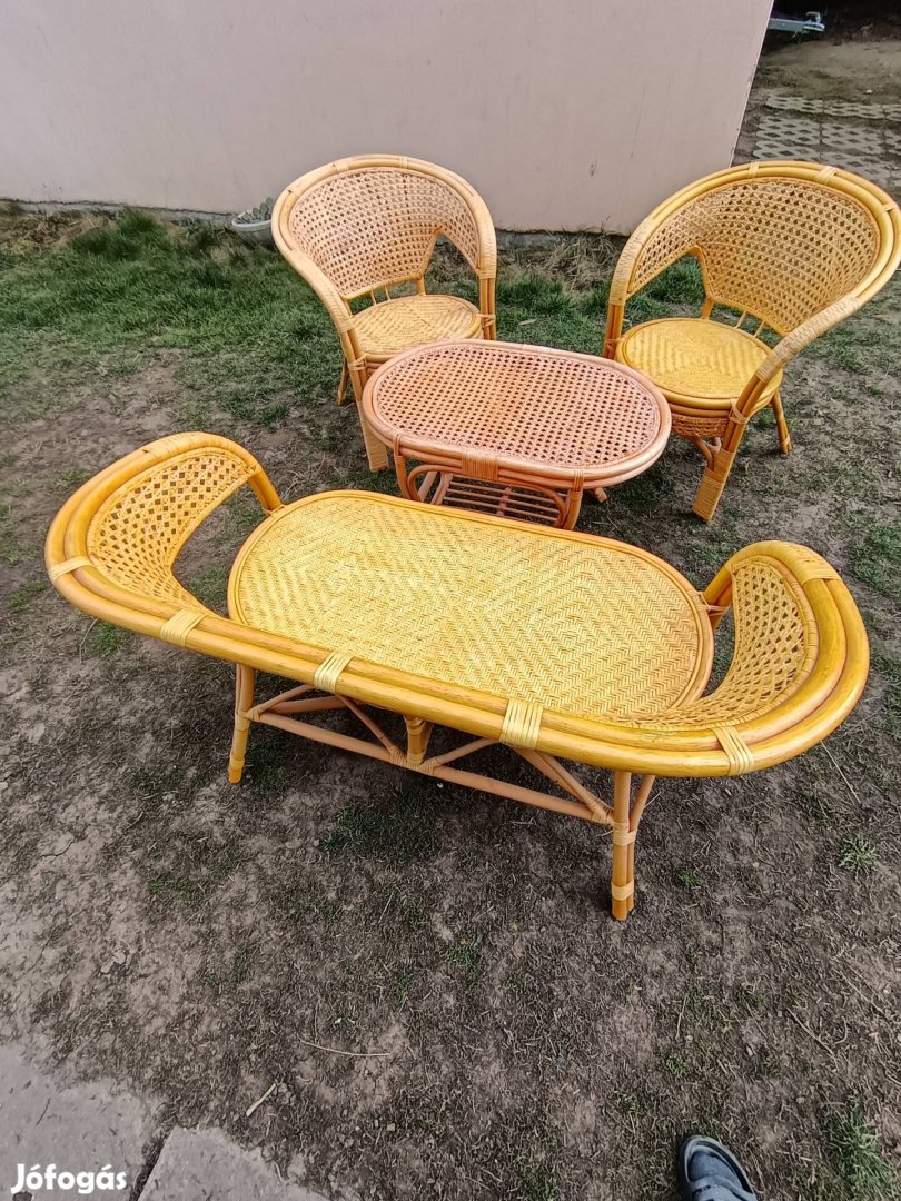 rattan kerti ülőgarnitúra