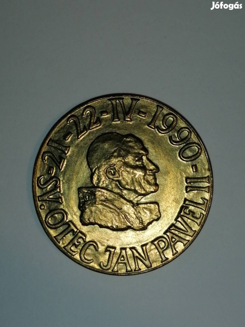régi II.János Pal pápa érme