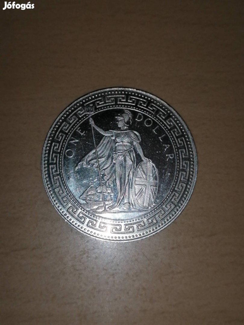 régi One dollár plaket