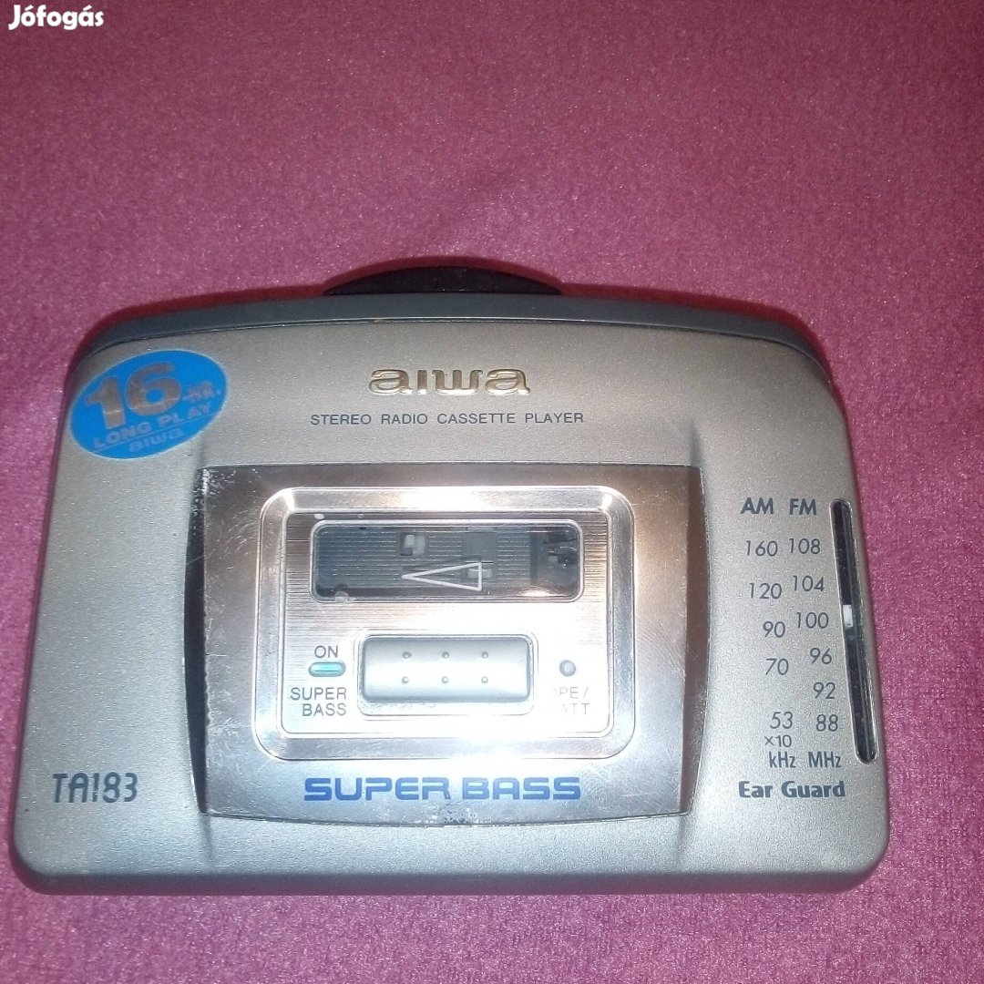régi aiwa walkman vokmen rádiós hibás