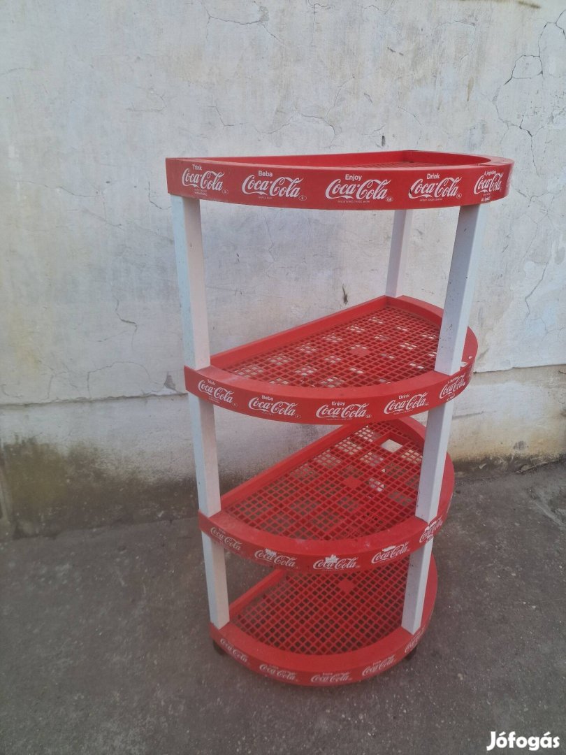 régi bolti polc retro kocsmai berendezés Coca-Cola régiség