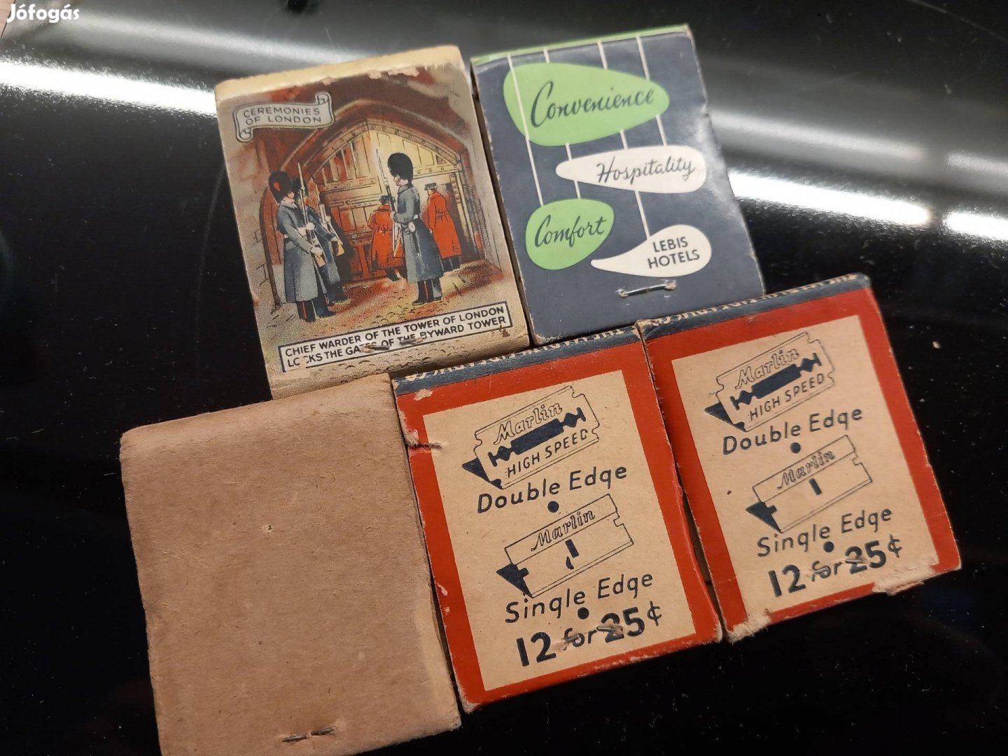 régi gyufa gyufáspapir