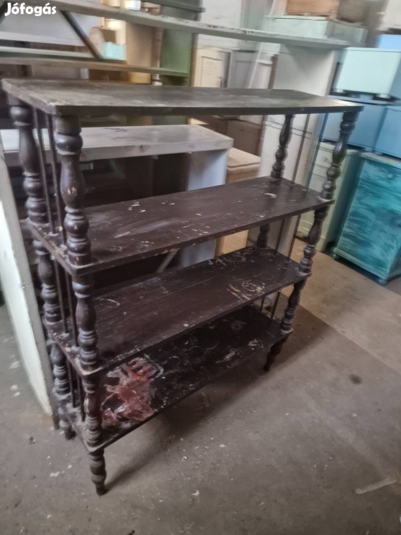 régi könyves polc antik polc régi polc