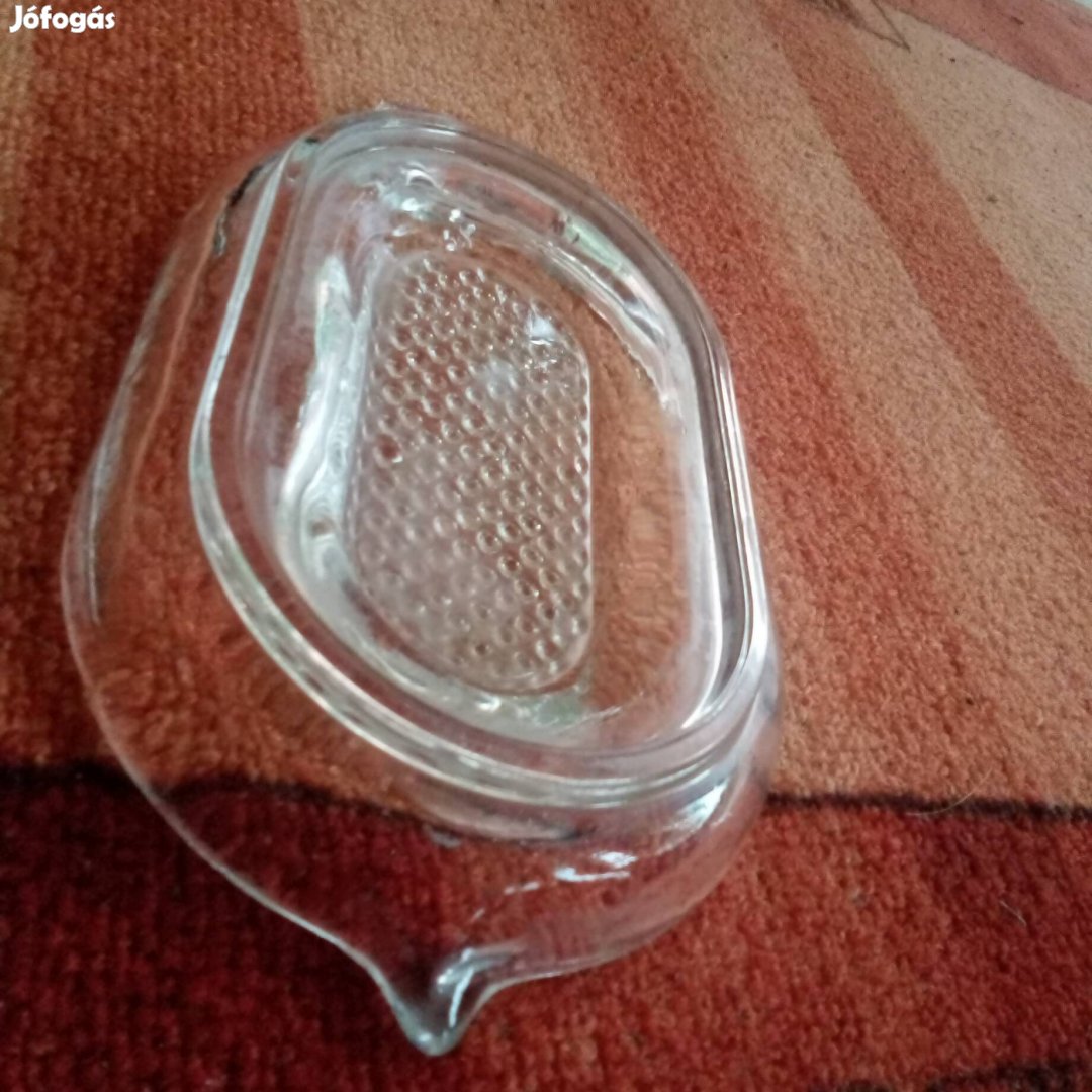 régi retro üveg alma reszelő régi konyhai eszköz 