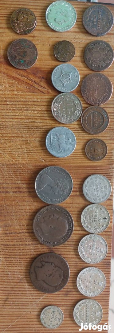 régi szép állapotú érmék eladóak