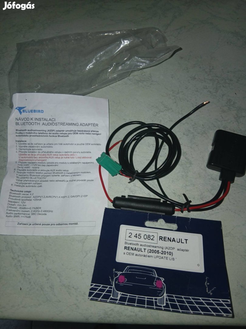 renault bluetooth adaptert 