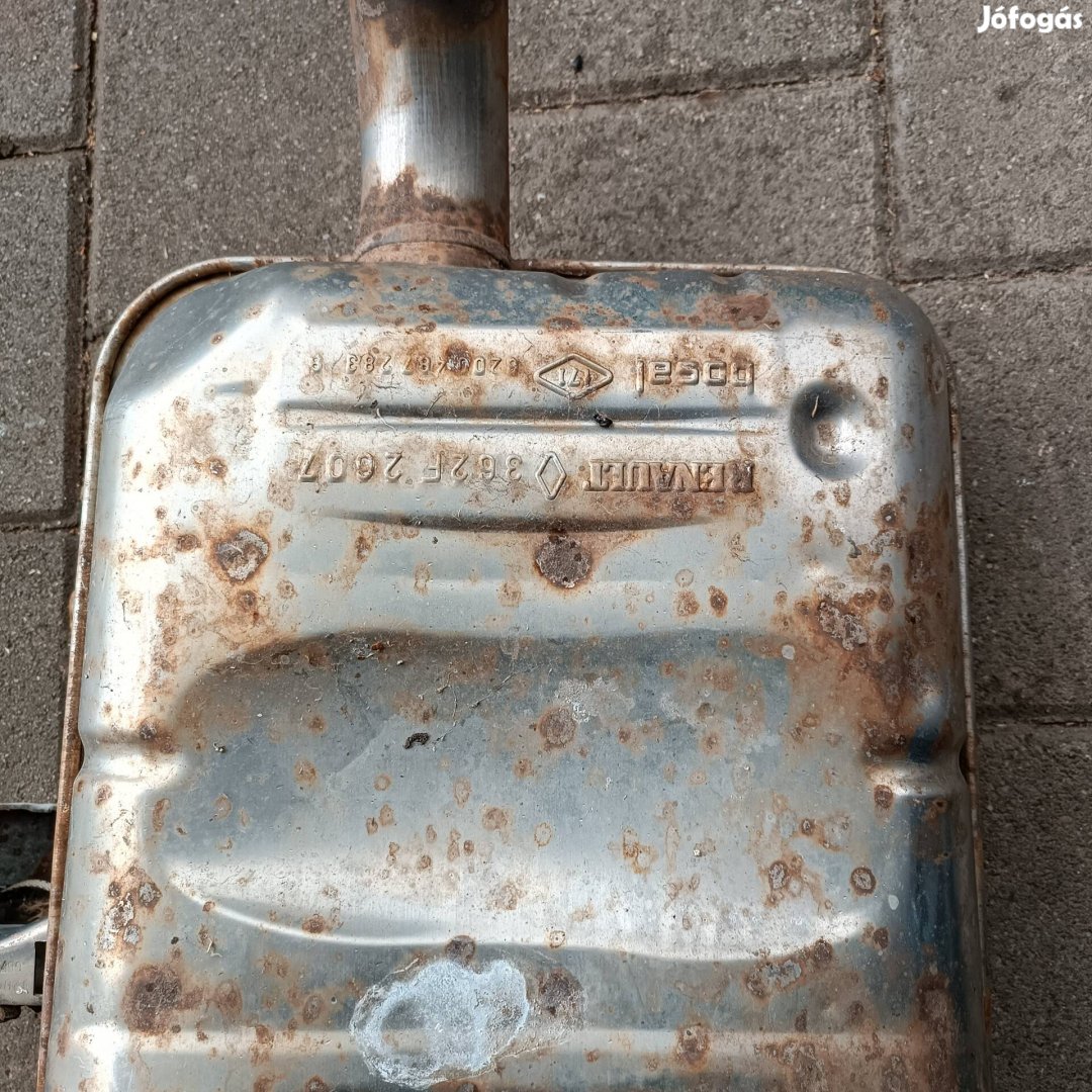 renault kipufogó dob 