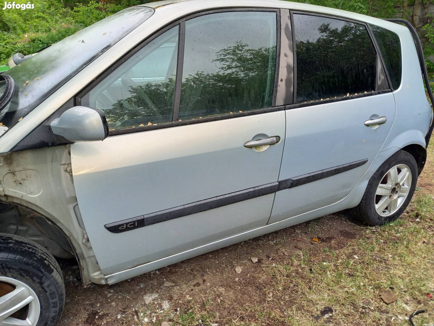 renault scenic 2 bal ajtó komplett elsö hátsó
