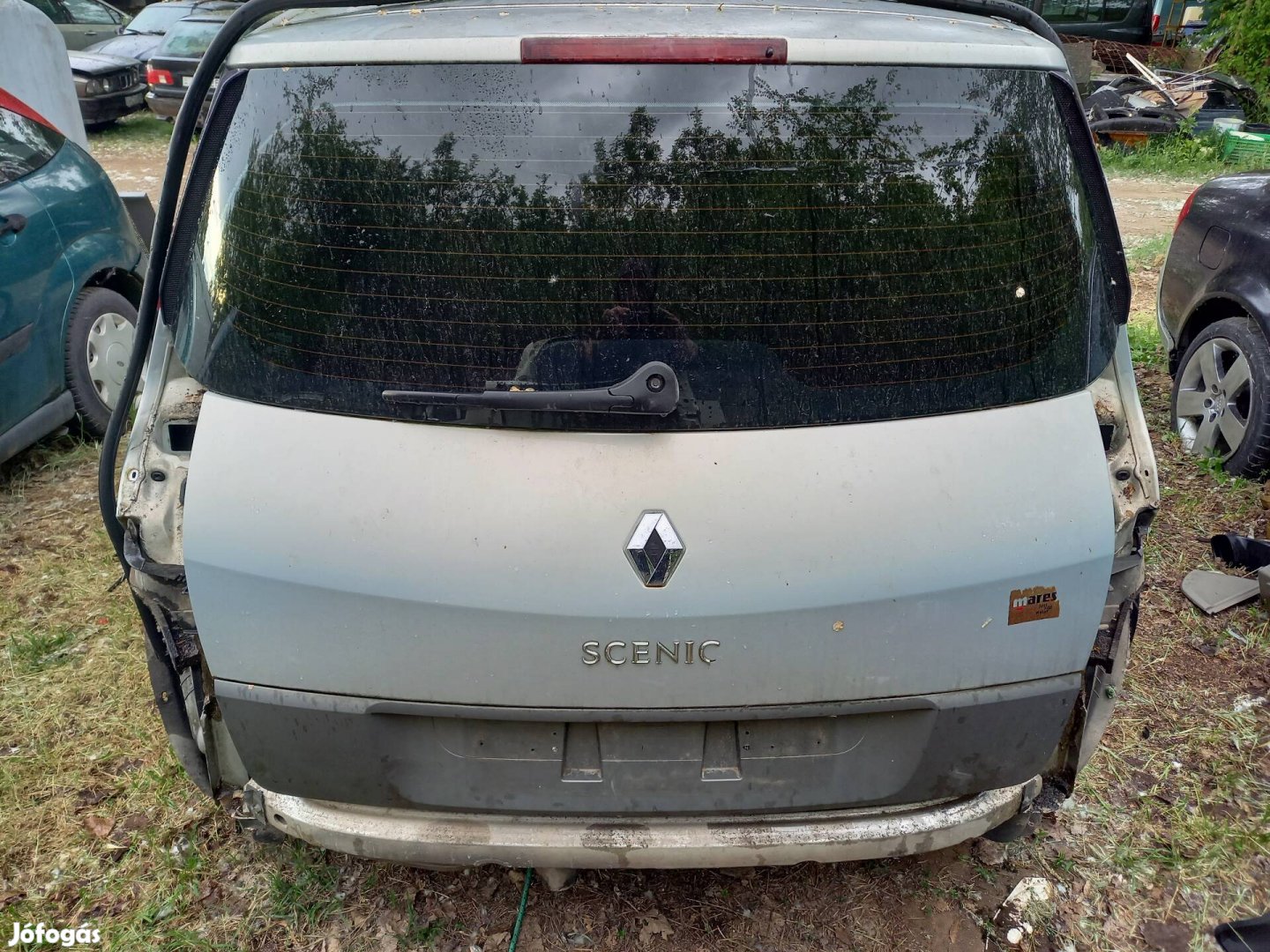 renault scenic 2 csomagtérajtó komplett