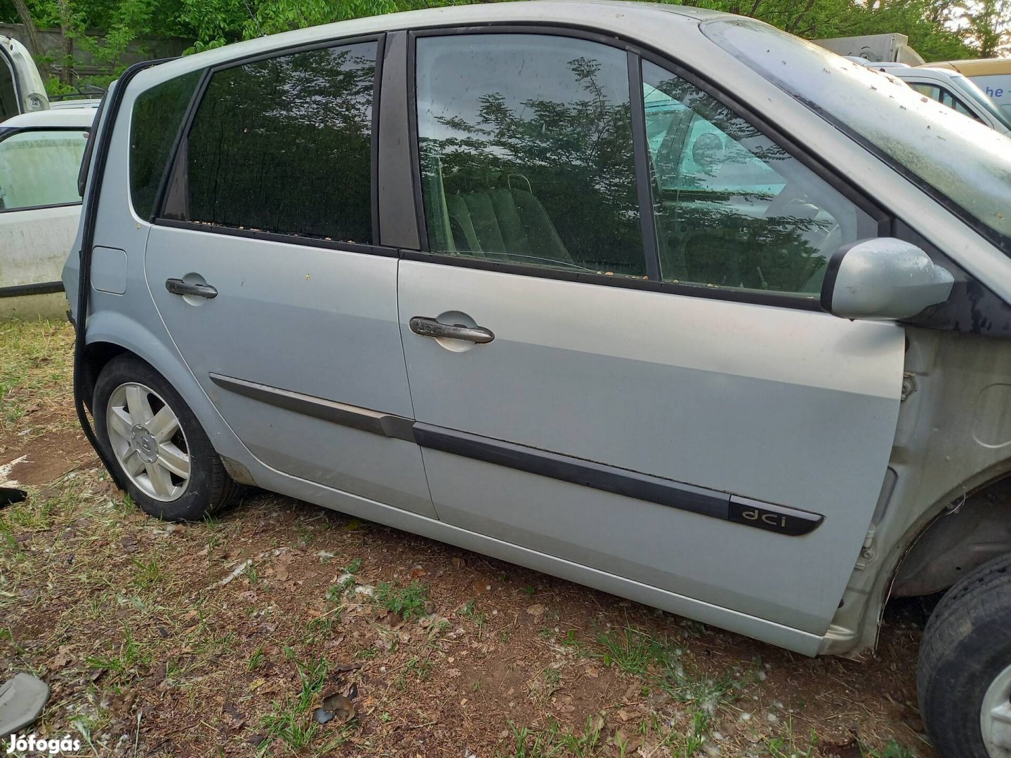 renault scenic 2 jobb ajtó komplett elsö hátsó