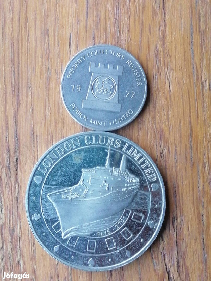 retró II.Queen Elisabeth érme