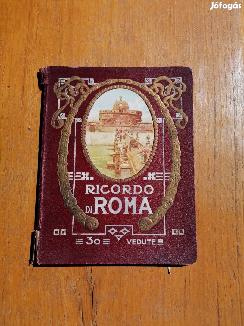 retró Római útikönyv 