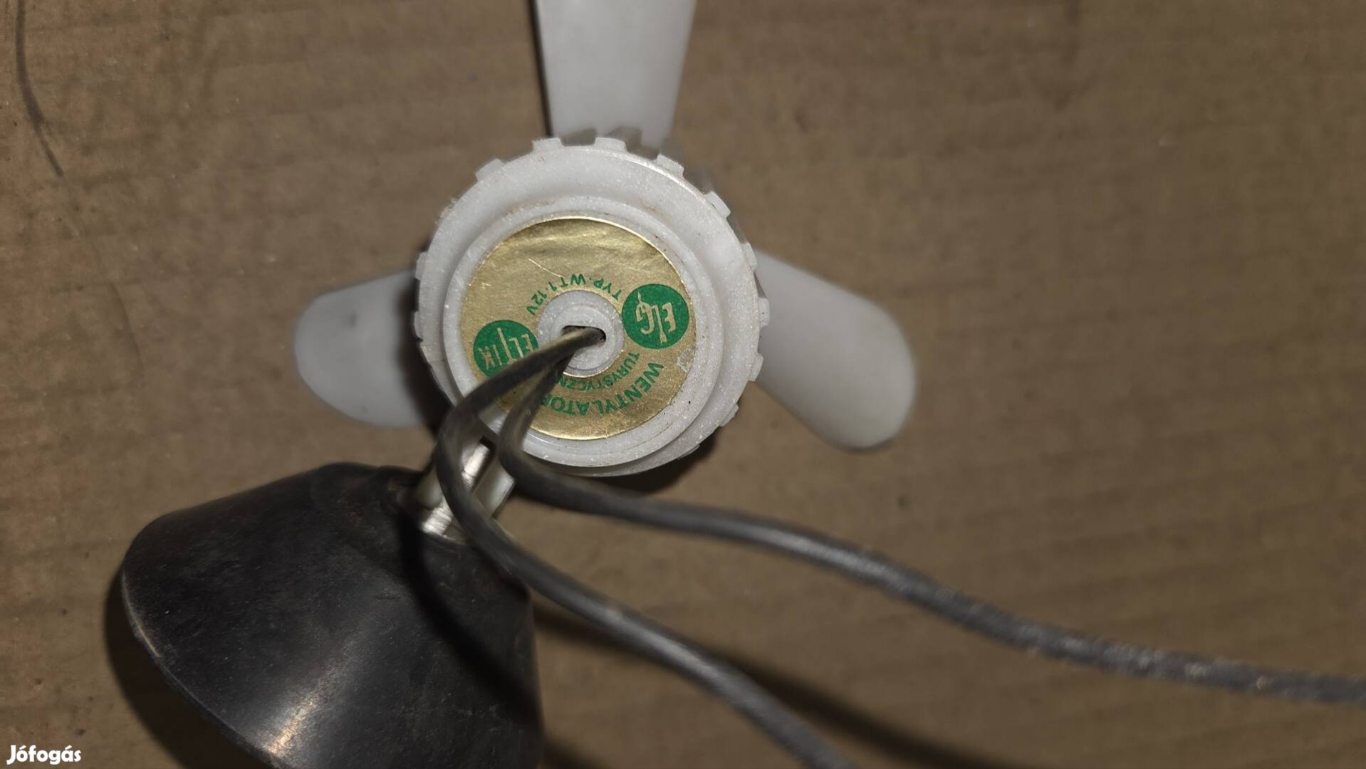 retro autós ventilátor.
