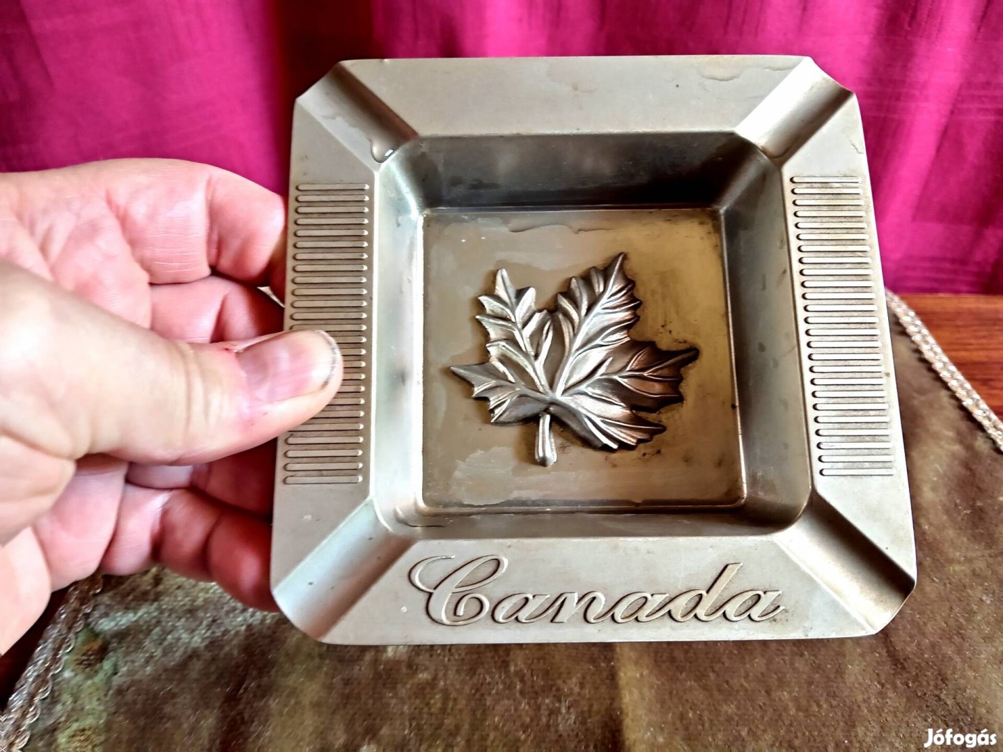 retro fém ötvözet Canada hamutartó