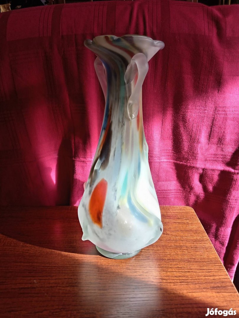 retro muránói üveg váza
