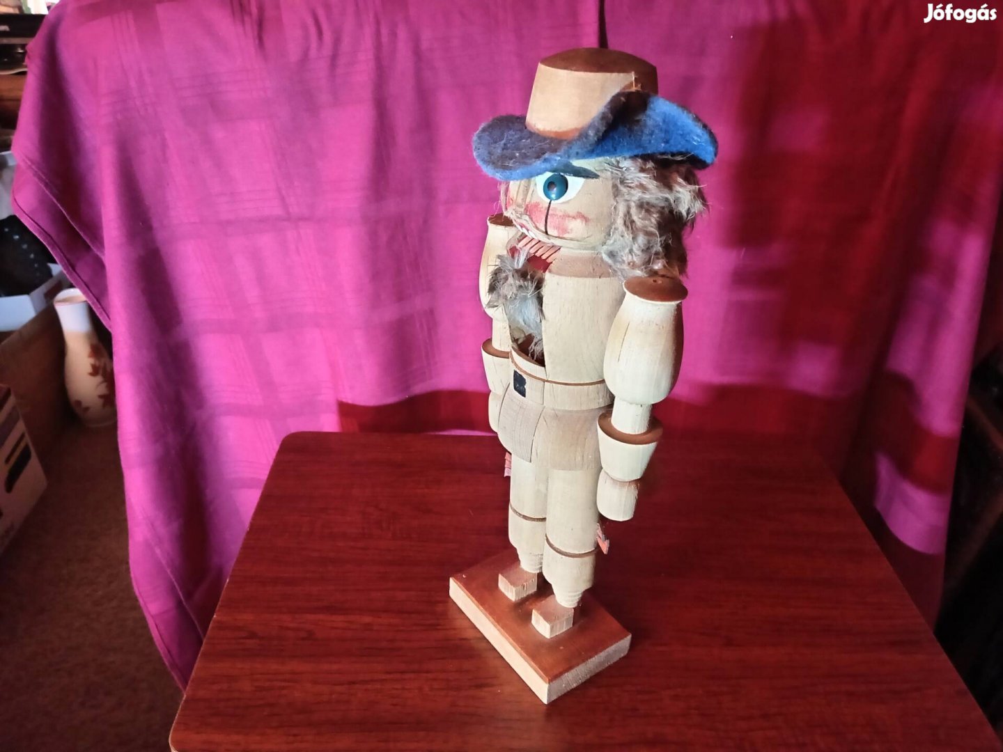 retro német Diótörő figura fából