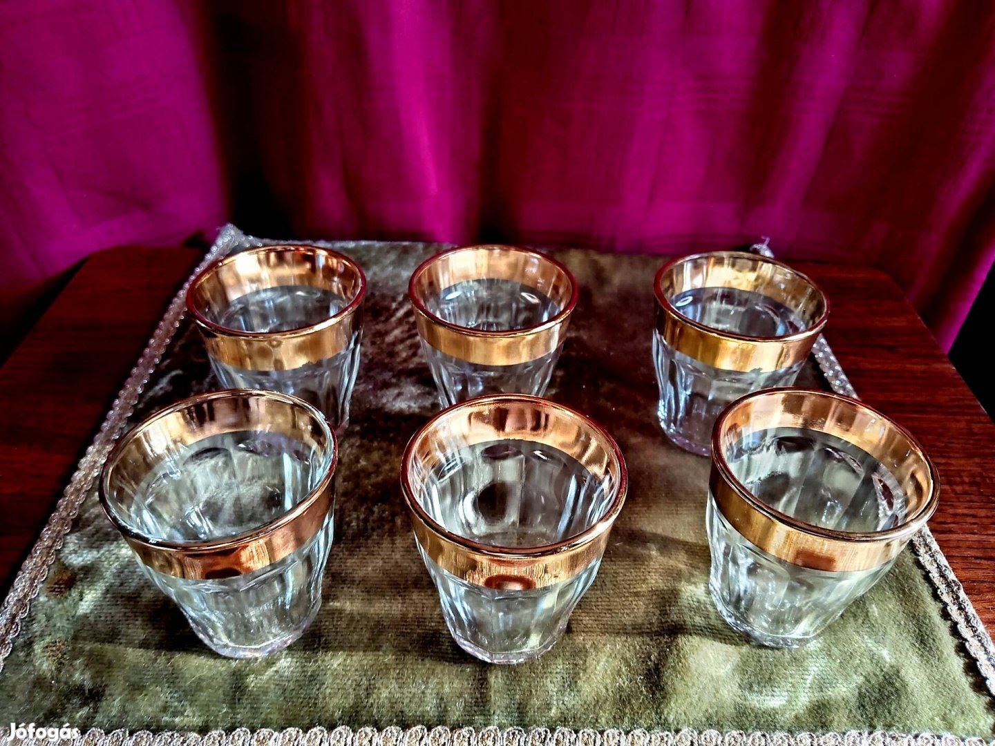 retro szocreál presszó kávés poharak