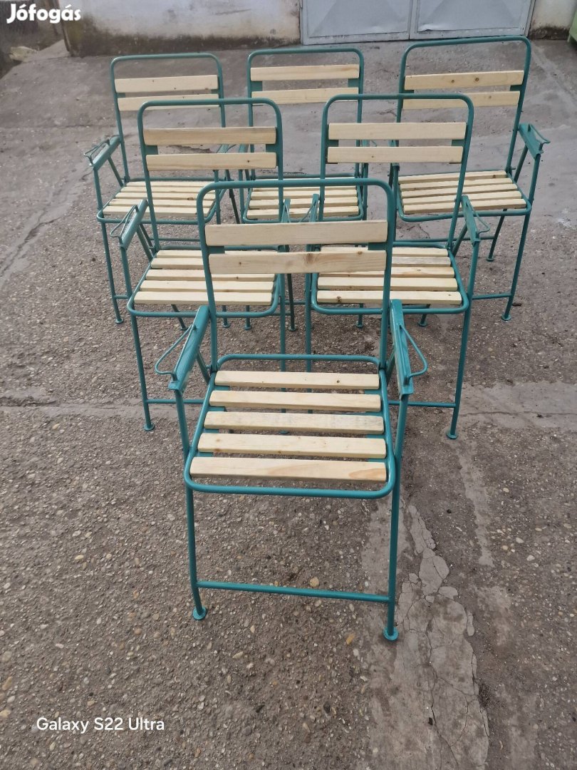 ritka régi kerti székek retro kerti szék őssuecsukható