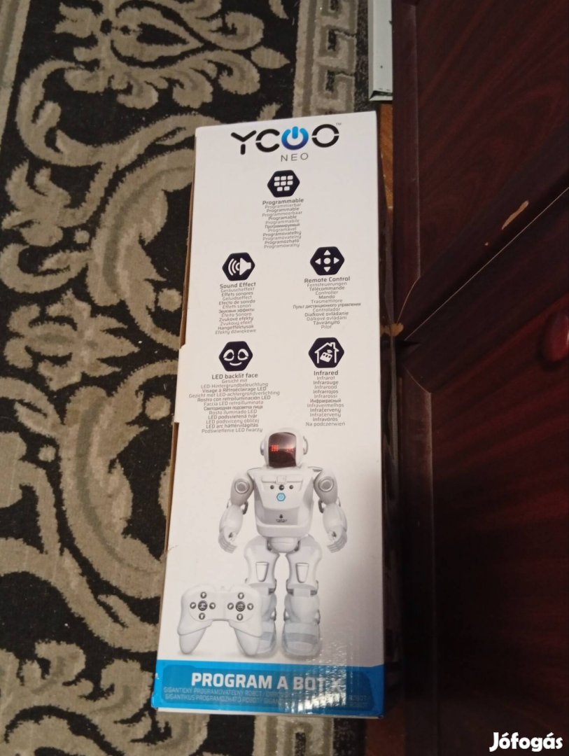 robot több féle programmal el látott