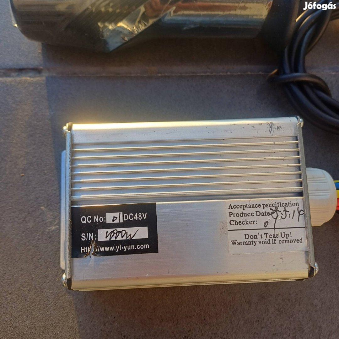 roller vezérlő új 1000w 48v +gázkar