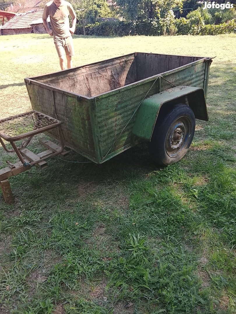 rotációs kapa utánfutó 