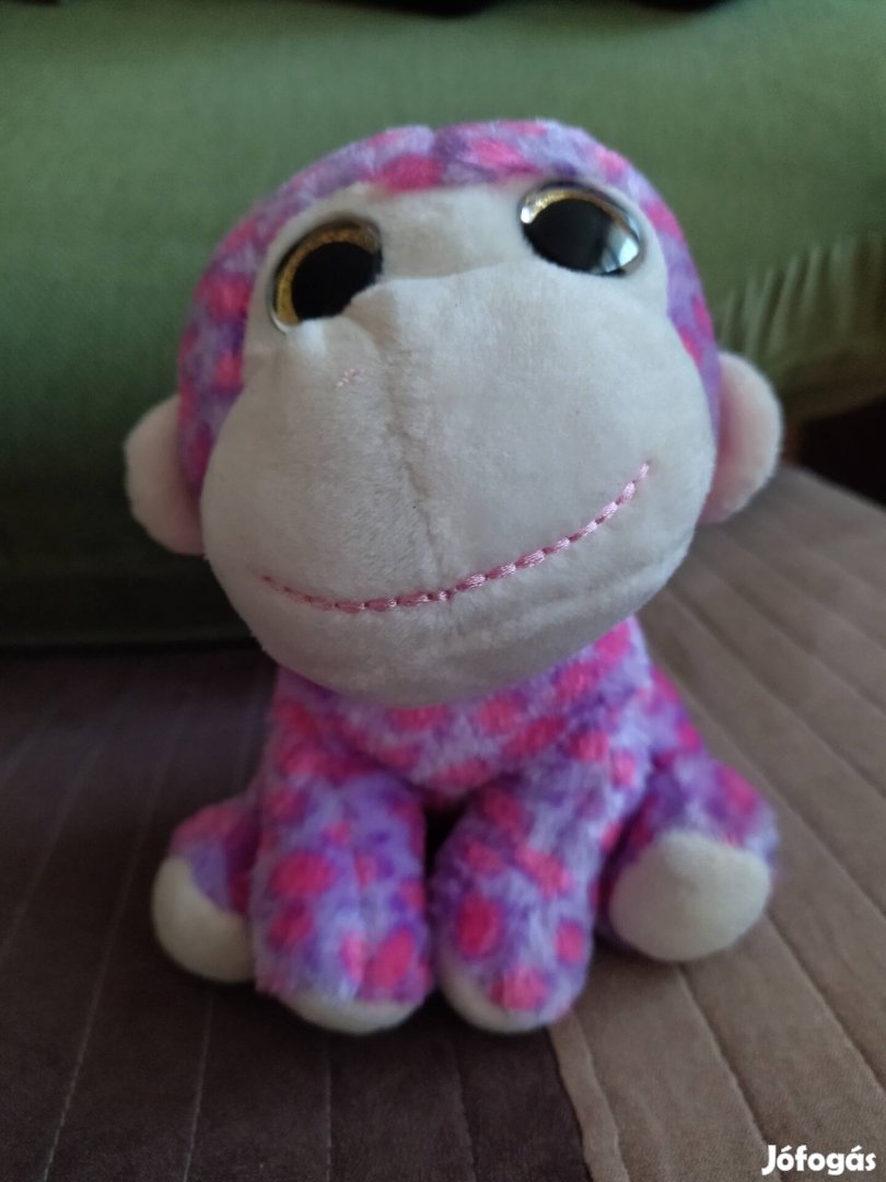 rózsaszín majom plüss