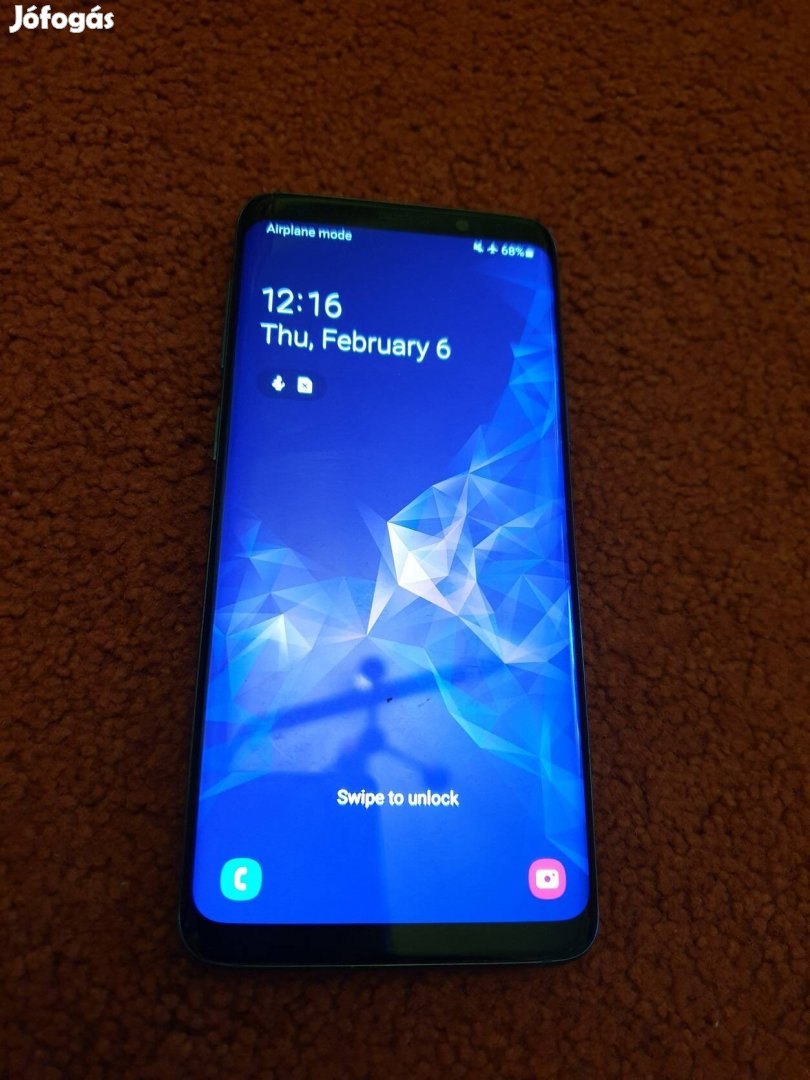 samsung galaxy s9+ mobiltelefon,  Új!!!! Töltő és doboz is van.