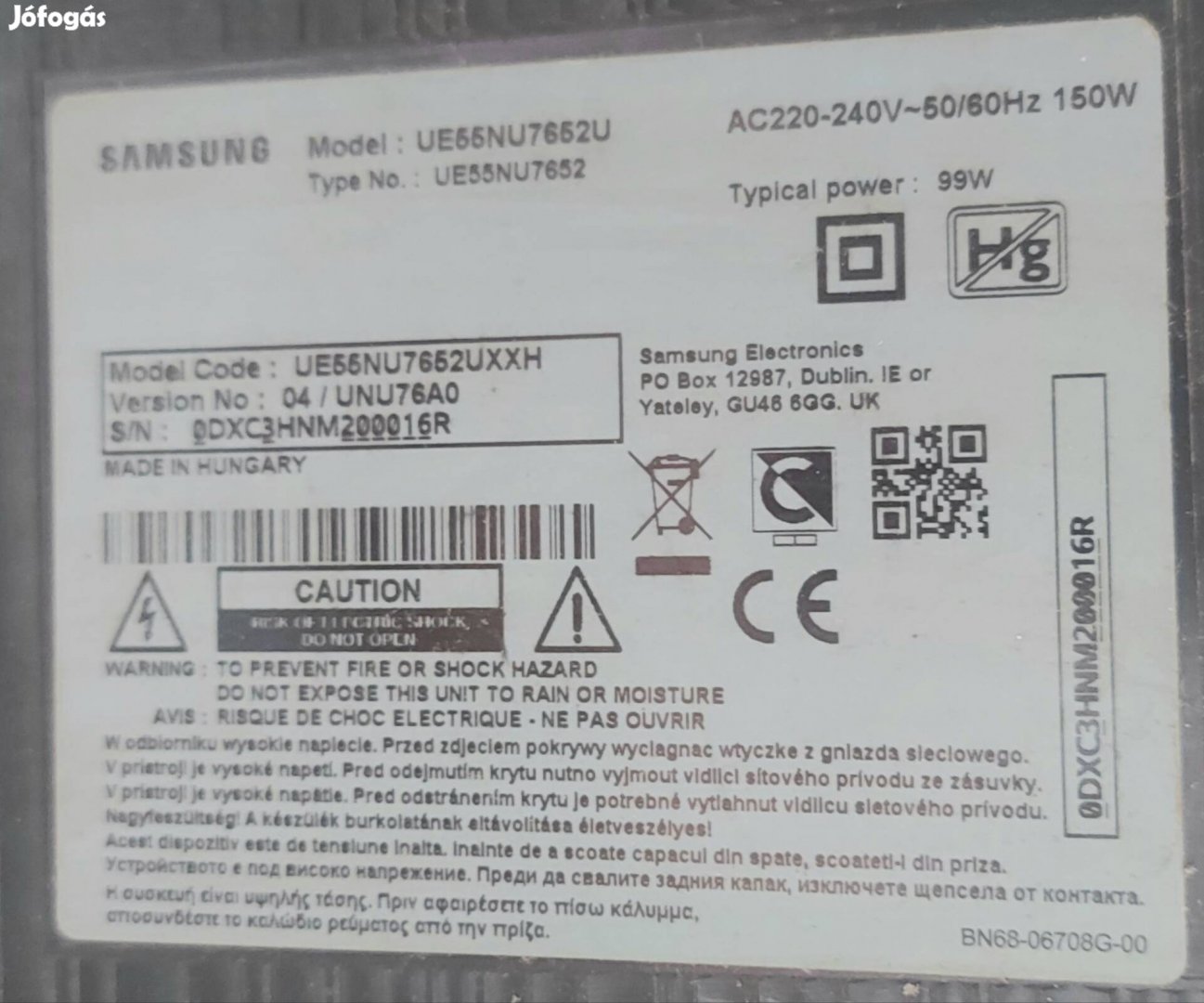 samsung ivelt led tv alaplap