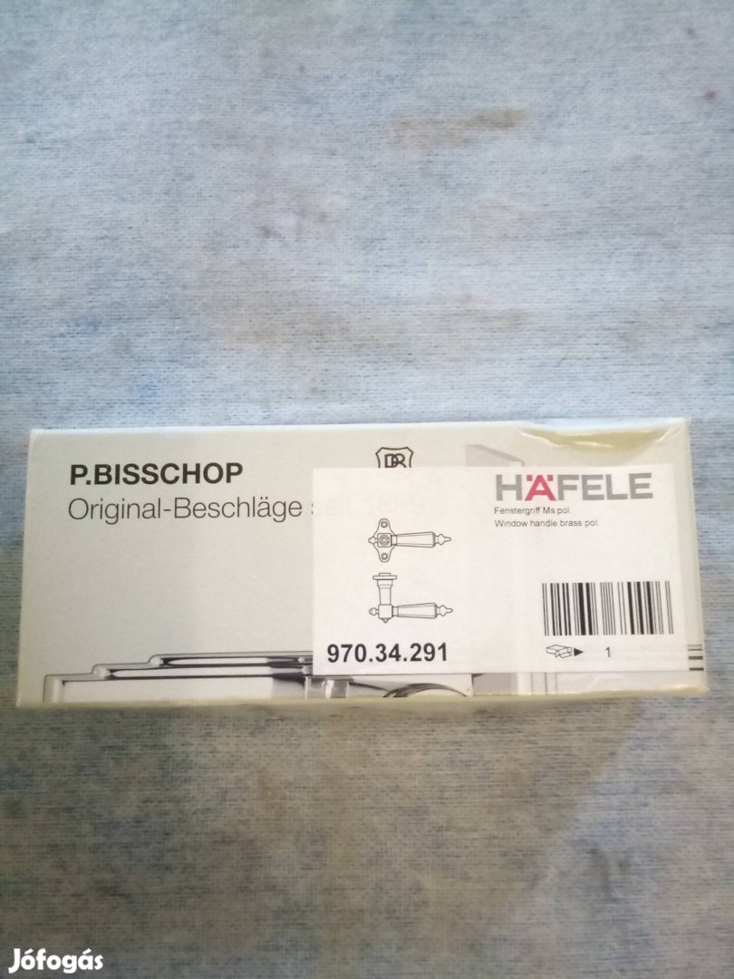 sárgaréz kilincs, fogantyú,új, Hfele