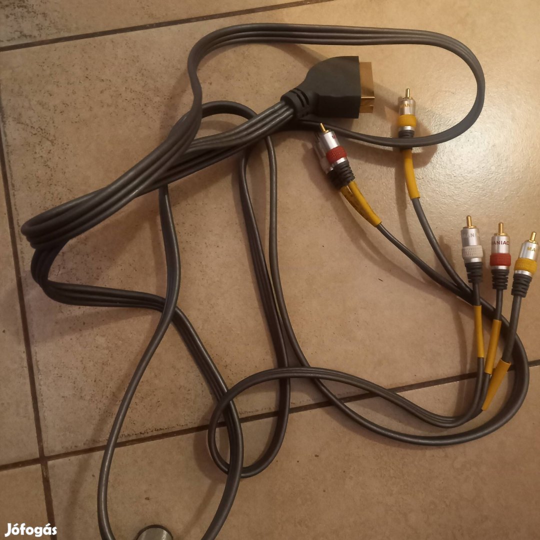 scart-6 RCA 4xrca Audio 