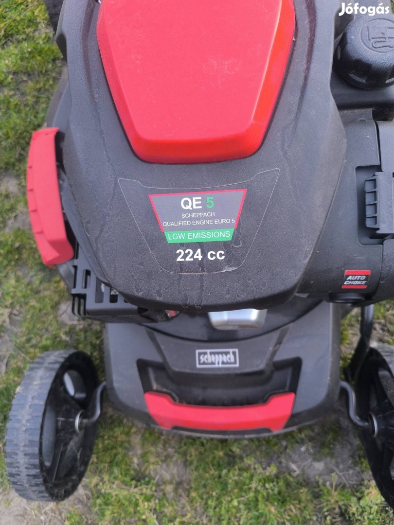 scheppach 224 cm3 53 cm vágó szélességű önjáró önindítós fűnyíró