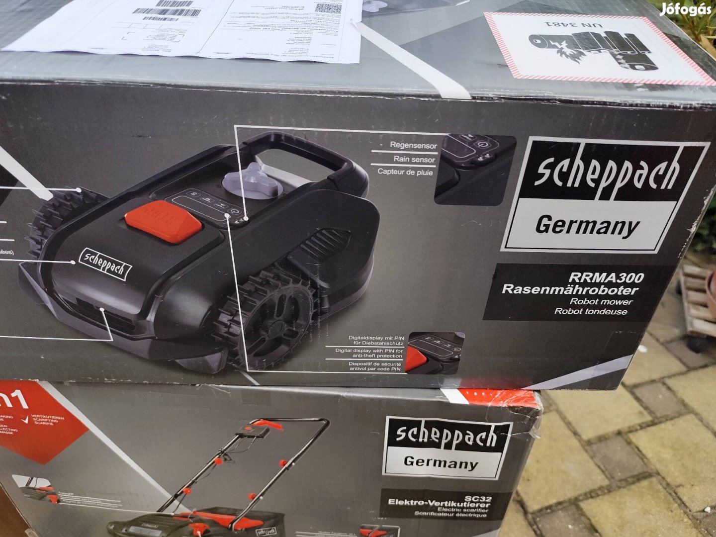 scheppach rrma300 új robotfűnyíró