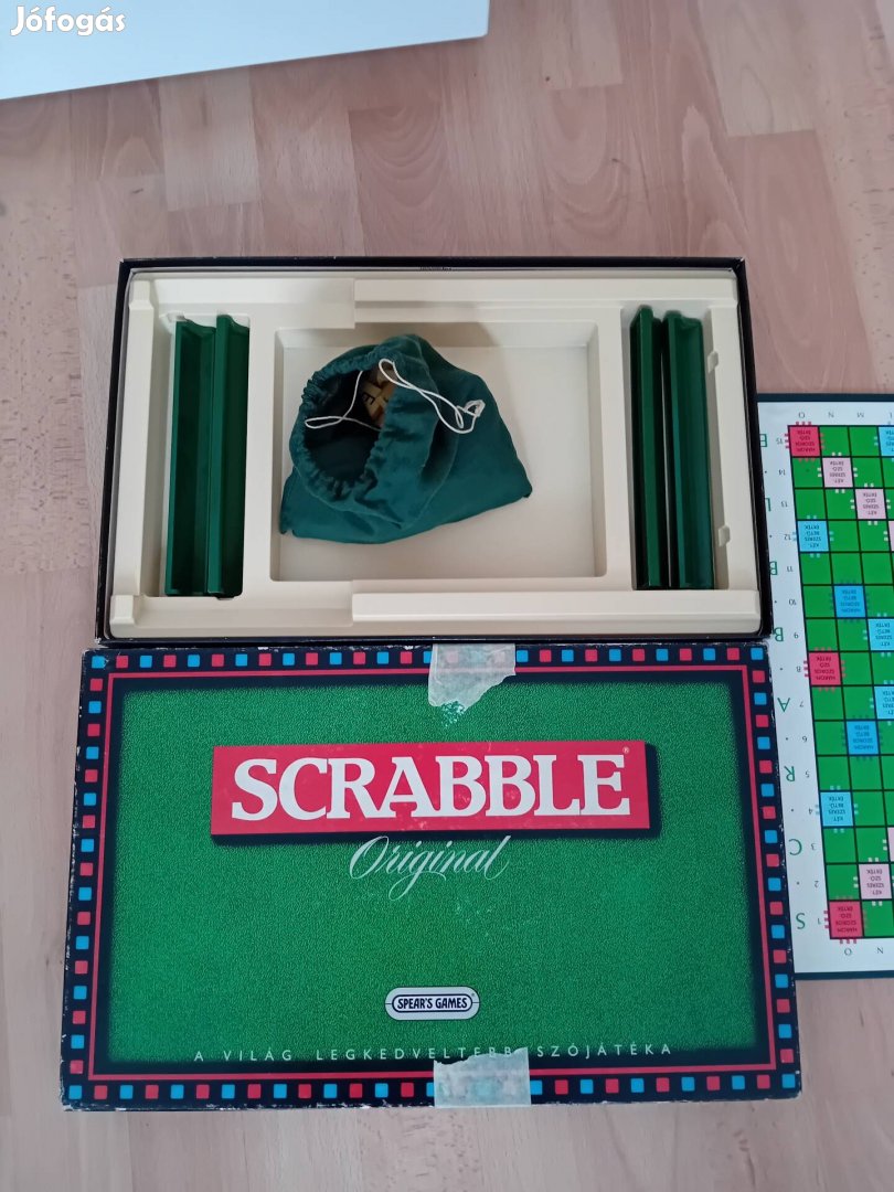 scrabble társasjáték retro