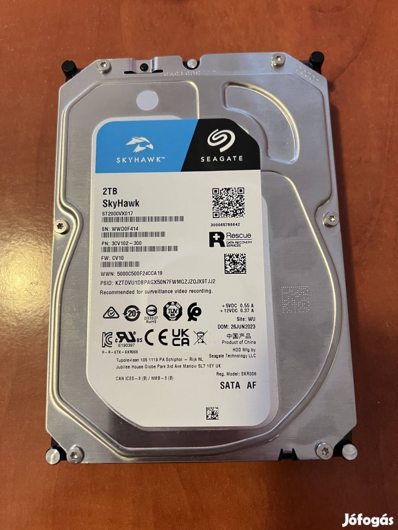 seagate skyhawk 2tb hdd