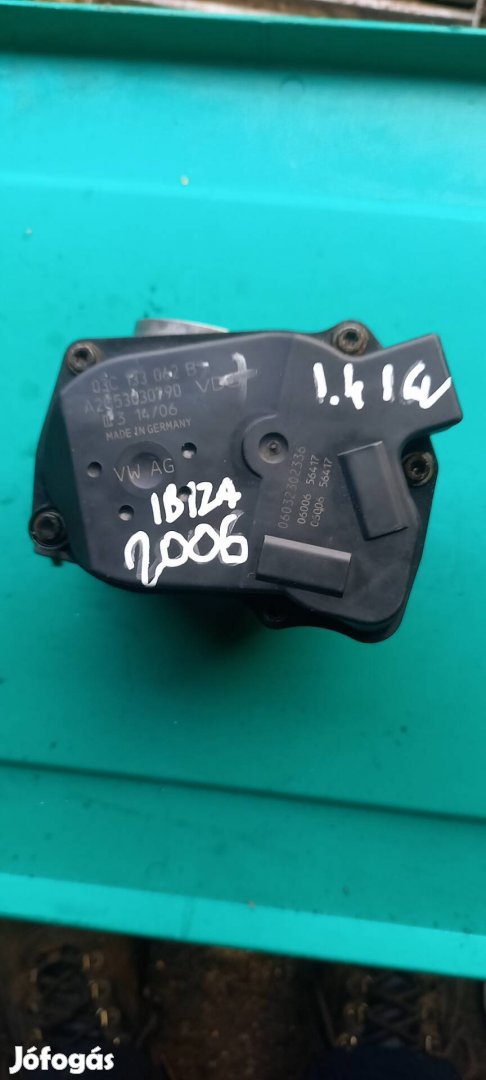seat ibiza 1.4 16v fojtószelepház 