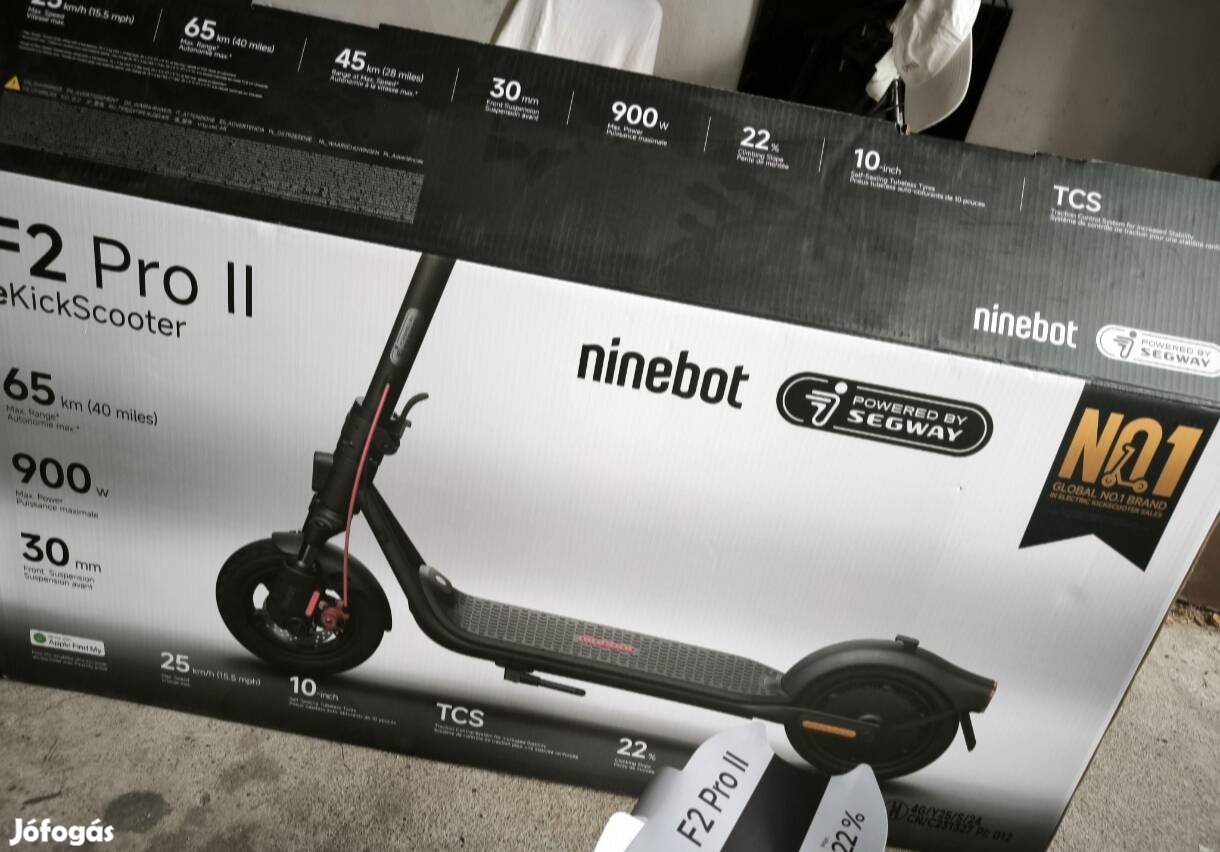 segway ninebot F2 pro elektromos roller 65km hatótav (0km)